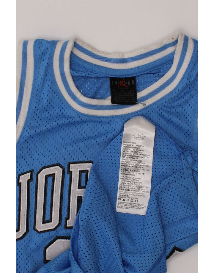 Jordan Băieți Michael Jordan Graphic Jersey Top 8-9 Ani Albastru Poliester