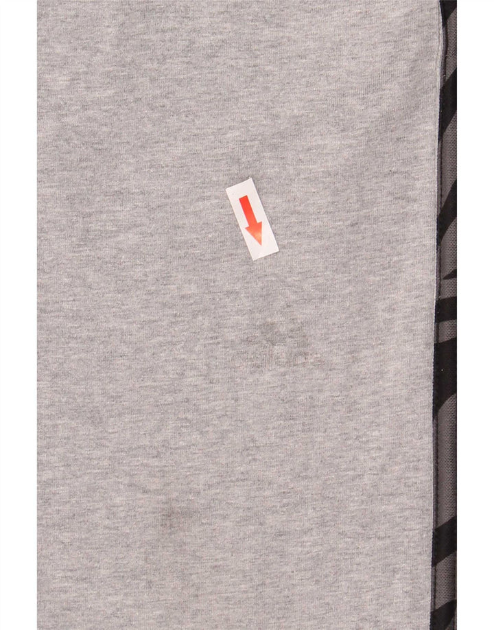 Leggings pentru femei Adidas UK 16/18 mare bumbac gri