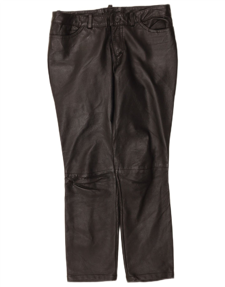 Pantaloni din piele pentru femei Zen EU 38 Medium W28 L26 Piele neagră