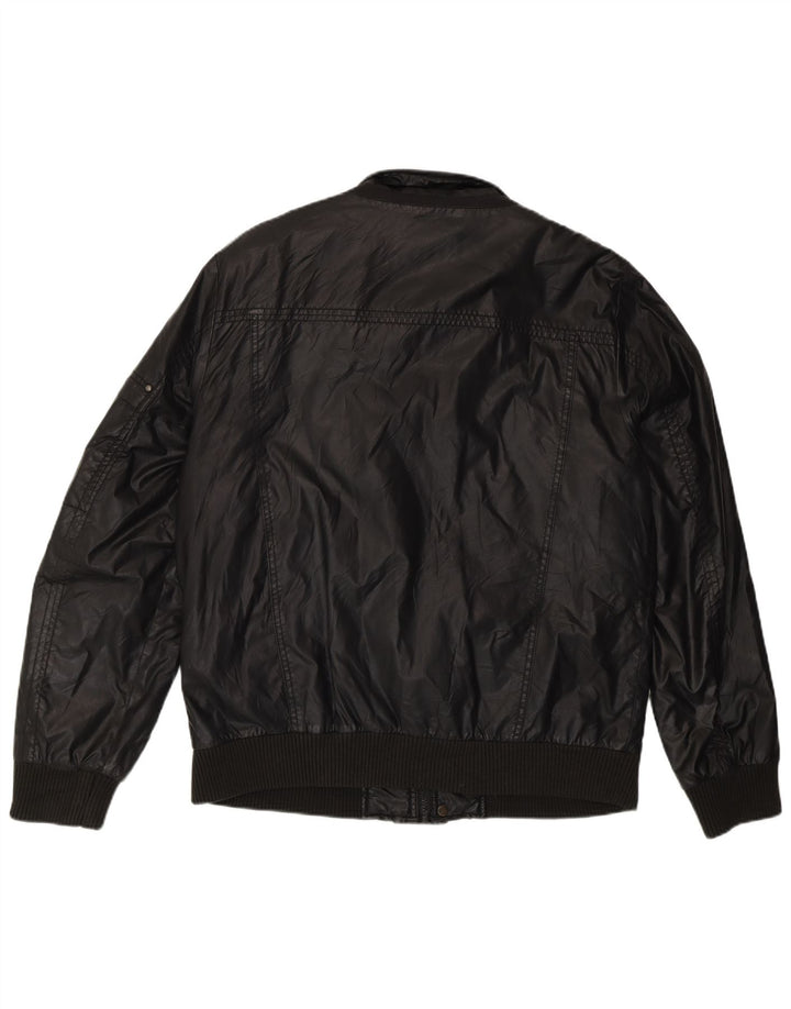 Geacă Bomber Respira pentru bărbați Geox UK 42 XL Poliester negru