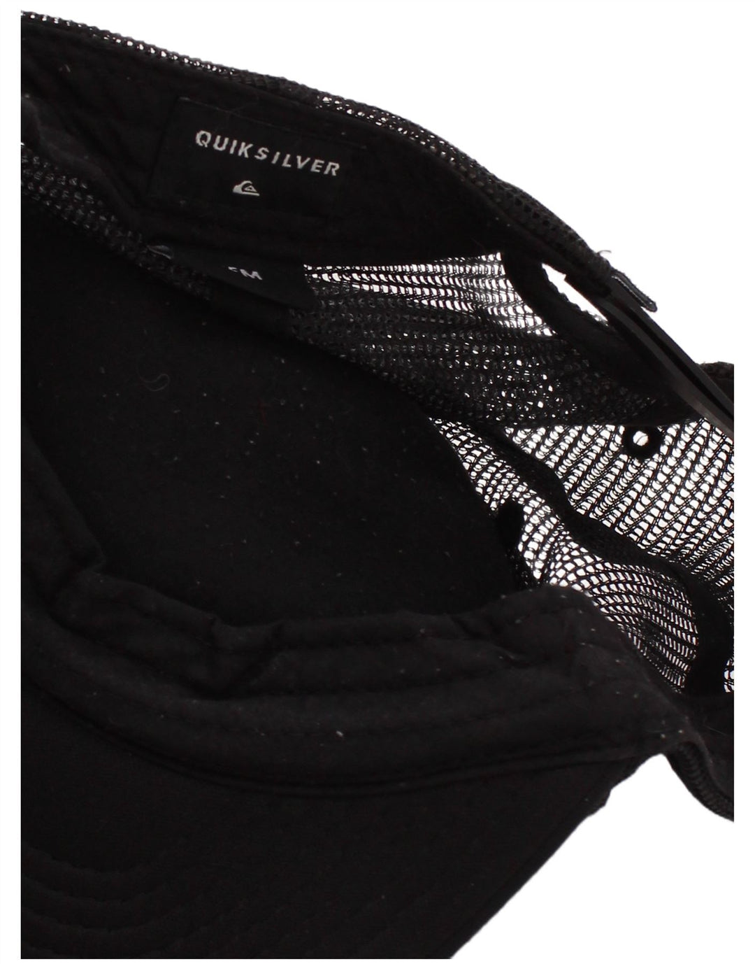 QUIKSILVER Mens Graphic Trucker Cap One Size Black Sports