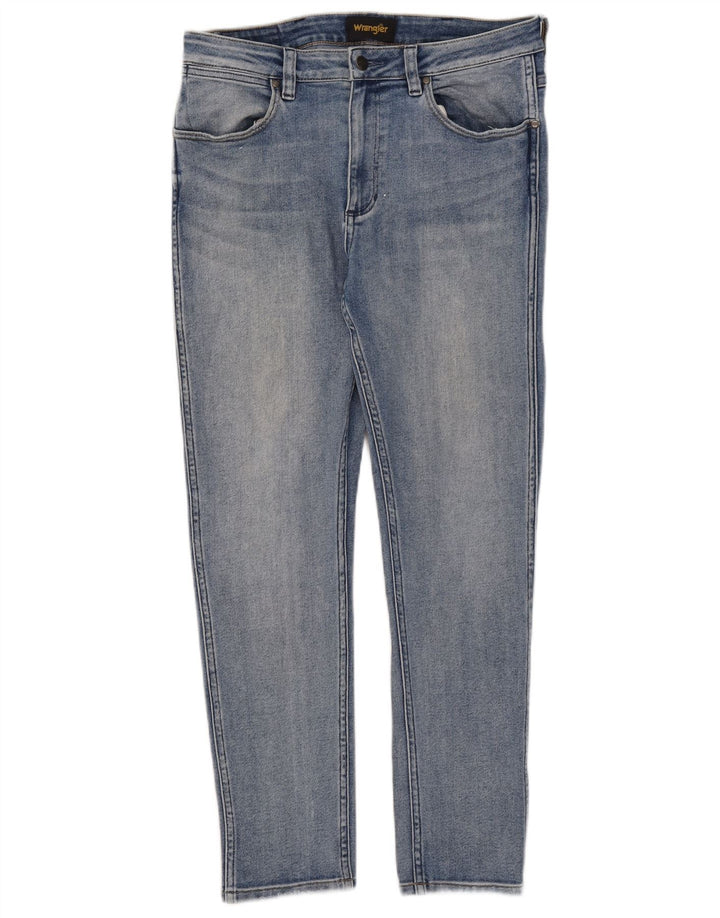 Blugi slim pentru femei Wrangler W32 L27 bumbac albastru