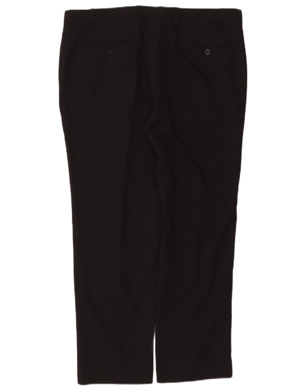 Pantaloni drepți RALPH LAUREN pentru bărbați L38 L30 Poliester negru