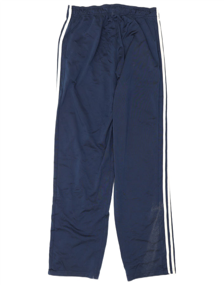 Pantaloni de trening Adidas pentru bărbați, poliester mediu albastru bleumarin