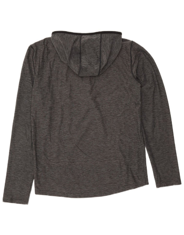 Trening cu glugă pentru bărbați NEW BALANCE Top mic, gri, pete