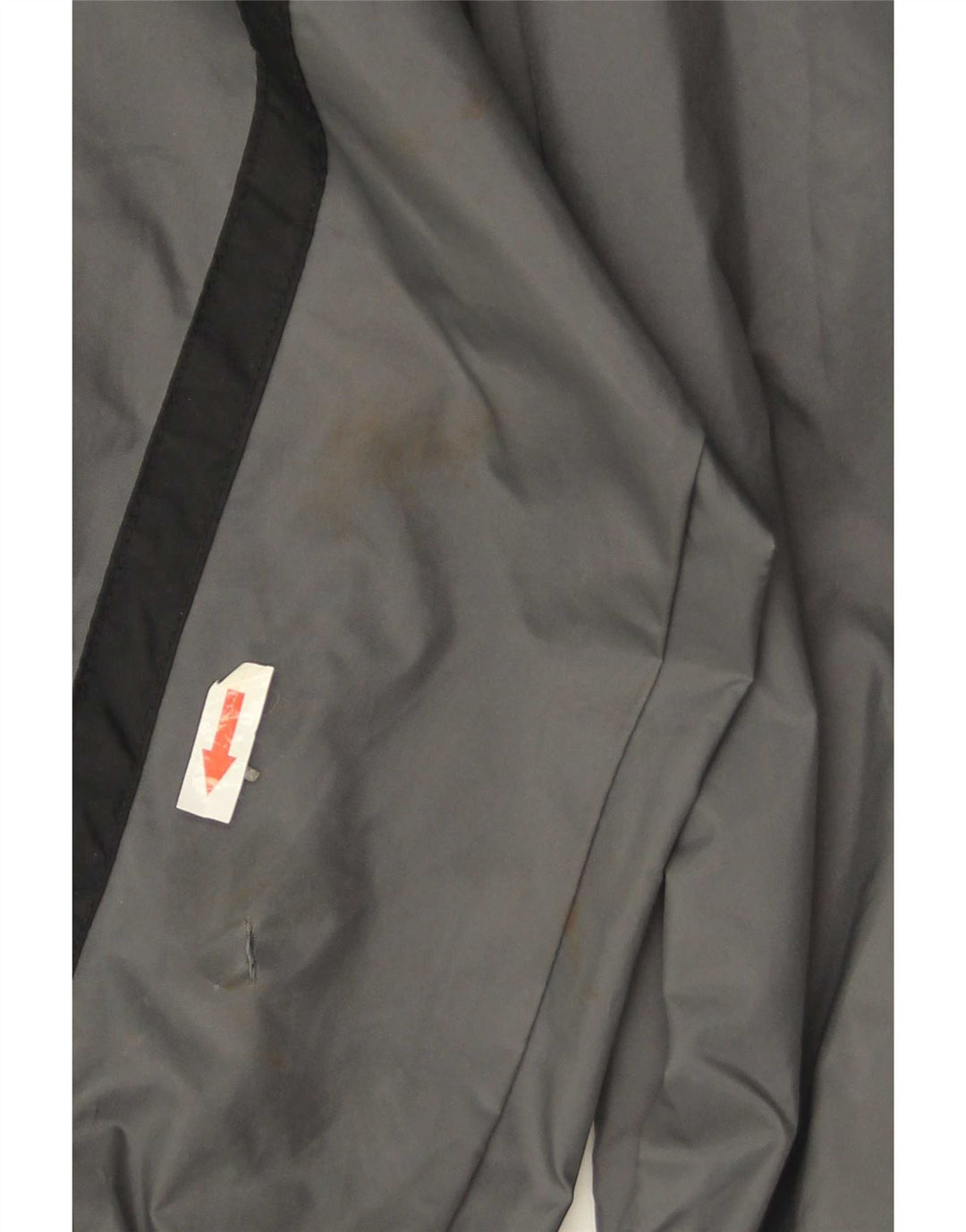 Jachetă de ploaie cu glugă Nike pentru bărbați UK 42 XL poliester gri