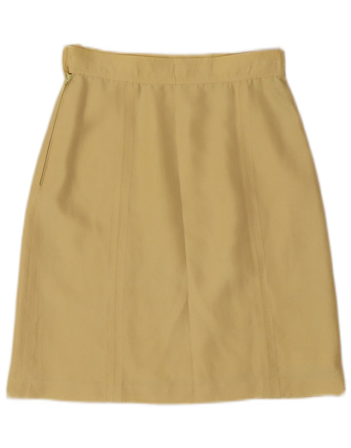 Fusta Dreaptă Vintage Femei W26 Mic Galben