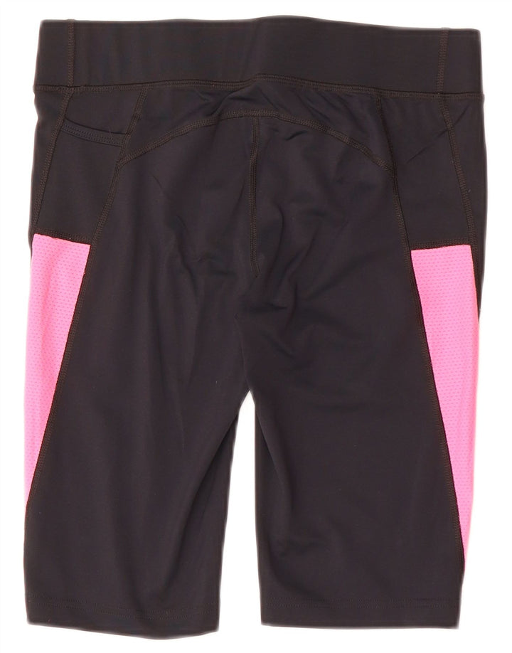 Pantaloni scurti sport FILA pentru femei UK 10, negru, poliester color bloc