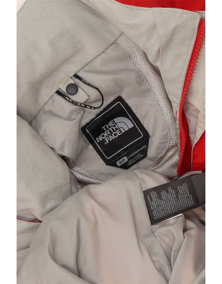 Jachetă de ploaie supradimensionată cu glugă The North Face pentru femei UK 10 Small Red
