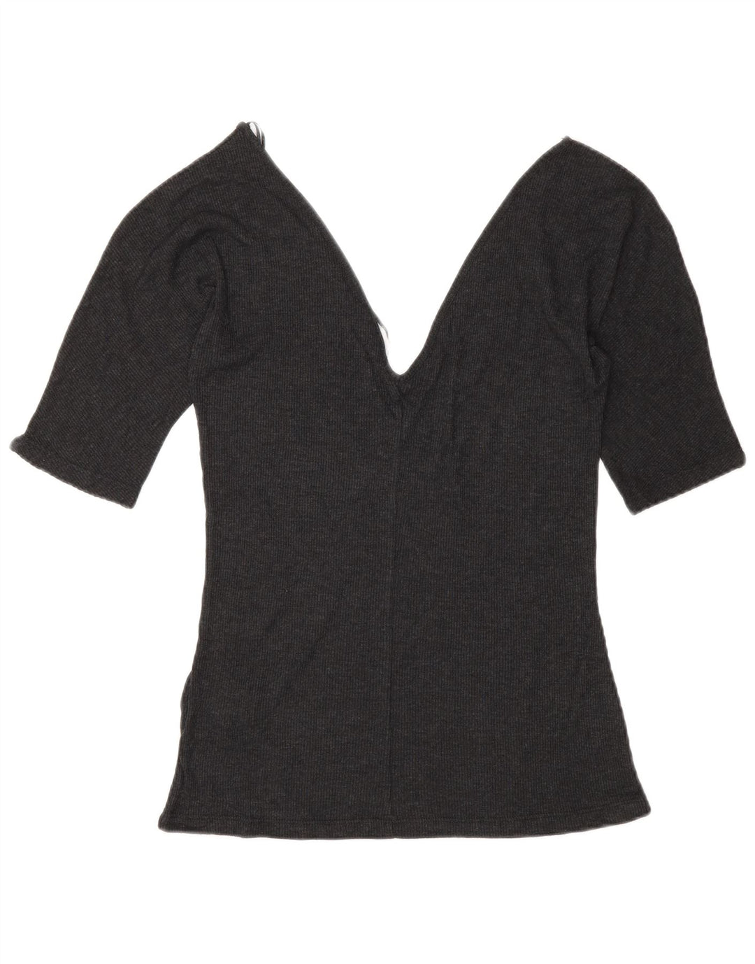 Bluză pentru femei Zara UK 12 Medium Gri Lyocell