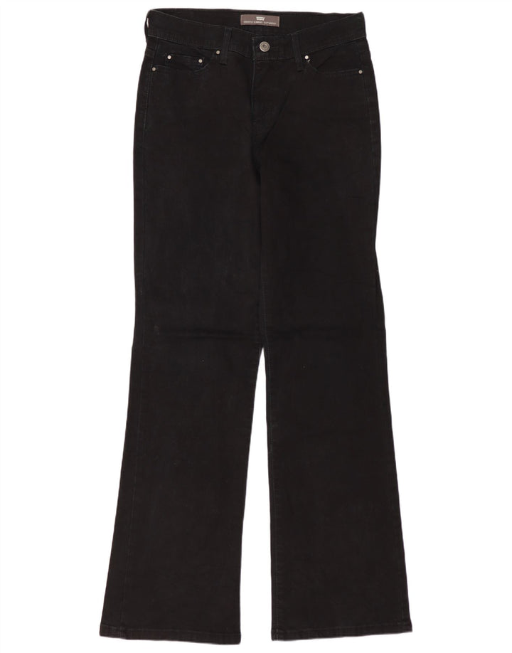 Blugi LEVI'S 512 Bootcut pentru femei US 6 Medium W28 L31 Negri