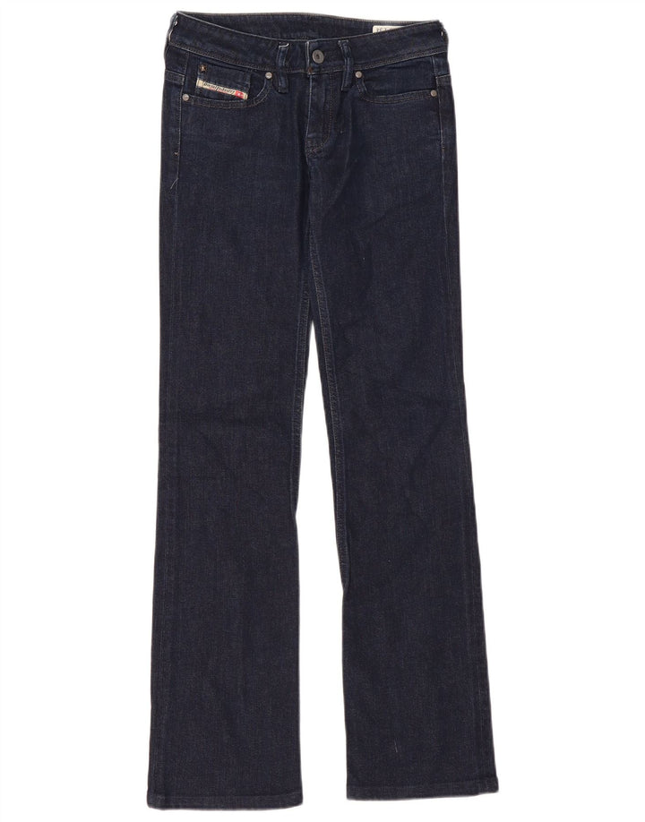 Jeans BEBEL Bootcut pentru femei Diesel W25 L30 bumbac bleumarin