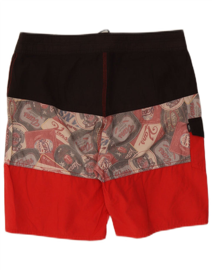 Pantaloni scurți de înot grafic pentru bărbați Vans, medii, multicolori, blocuri de culoare
