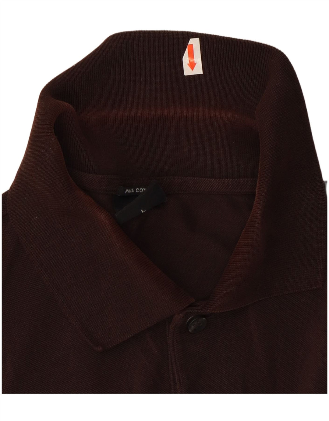 Tricou polo pentru bărbați Hugo Boss, bumbac maro mare