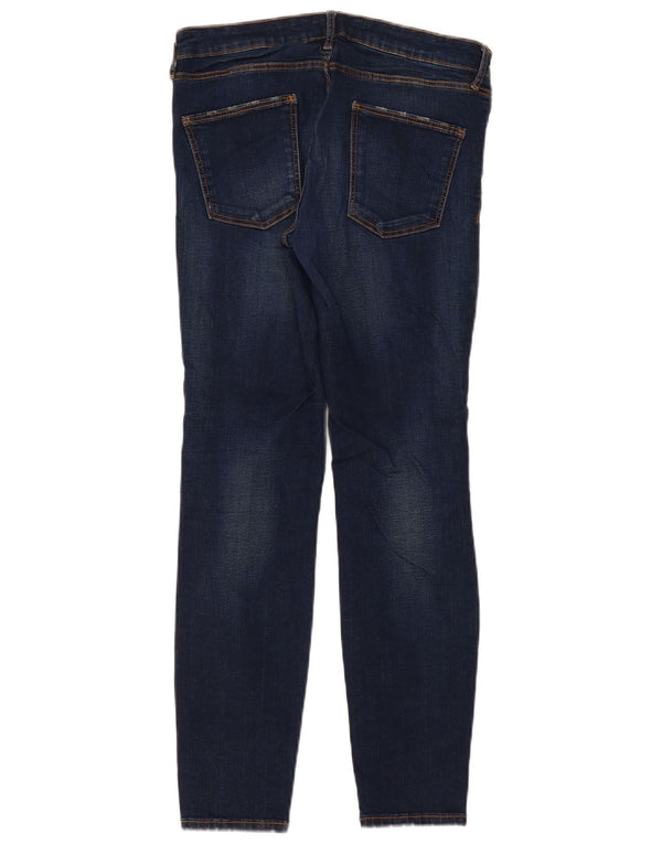 Blugi skinny de damă Zara EU 42 Large W32 L28 Albastru