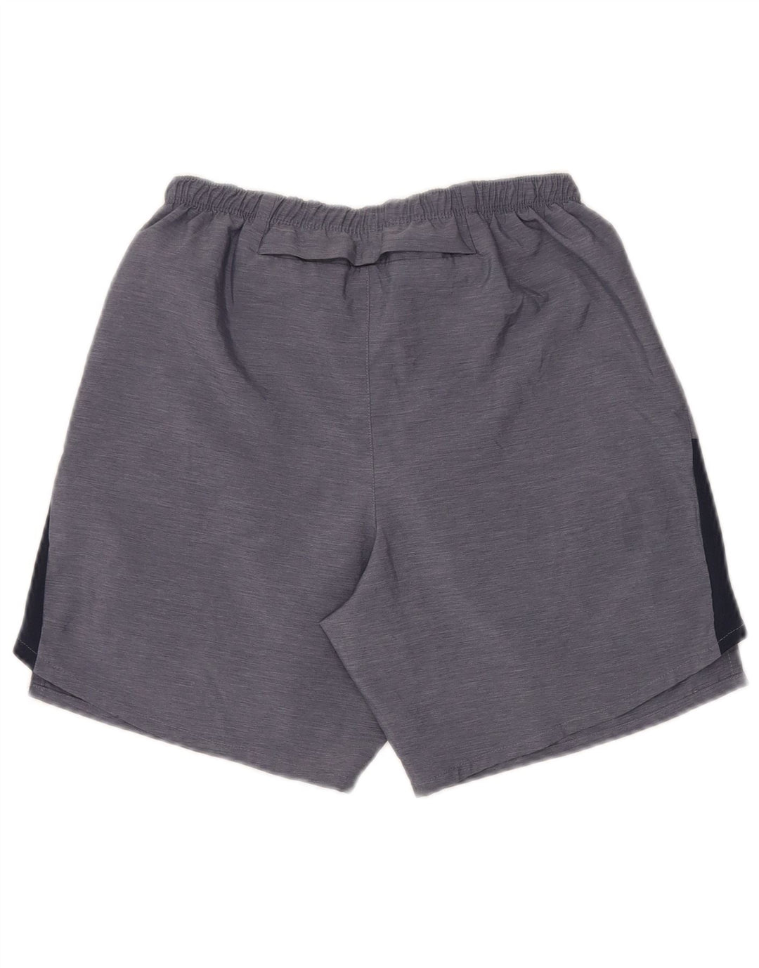 Pantaloni scurti sport NIKE Dri Fit pentru femei UK 10 Small Blue Colorblock Poliester