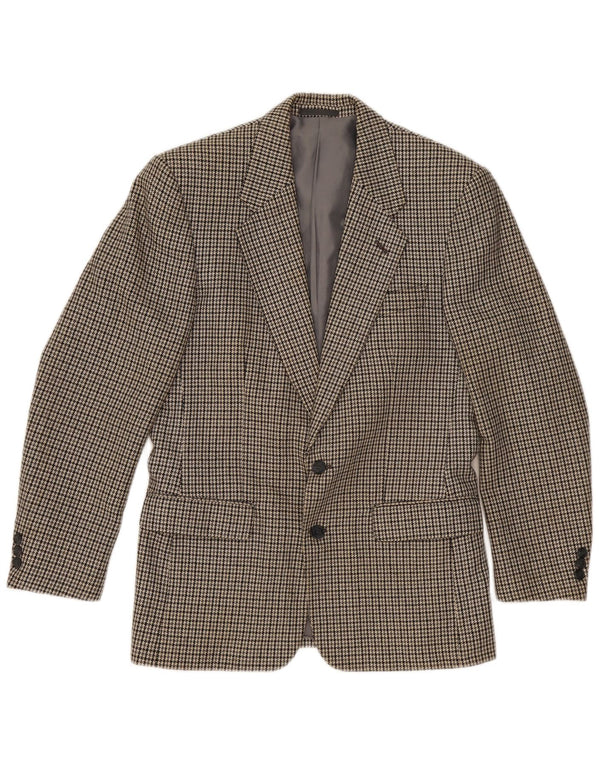 WELLINGTON Jachetă pentru bărbați Four Seasons Blazer UK 38 Medium Gri Houndstooth