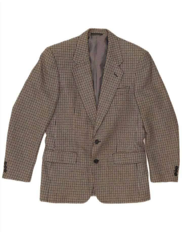 WELLINGTON Jachetă pentru bărbați Four Seasons Blazer UK 38 Medium Gri Houndstooth