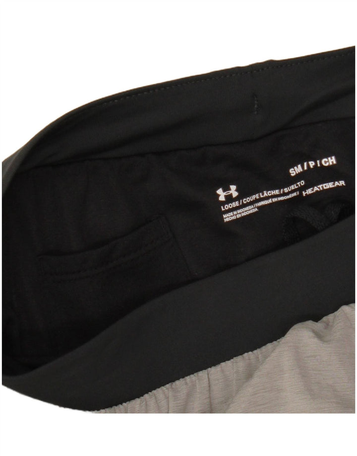 Pantaloni scurți sport pentru bărbați UNDER ARMOUR Heat Gear, mici, gri