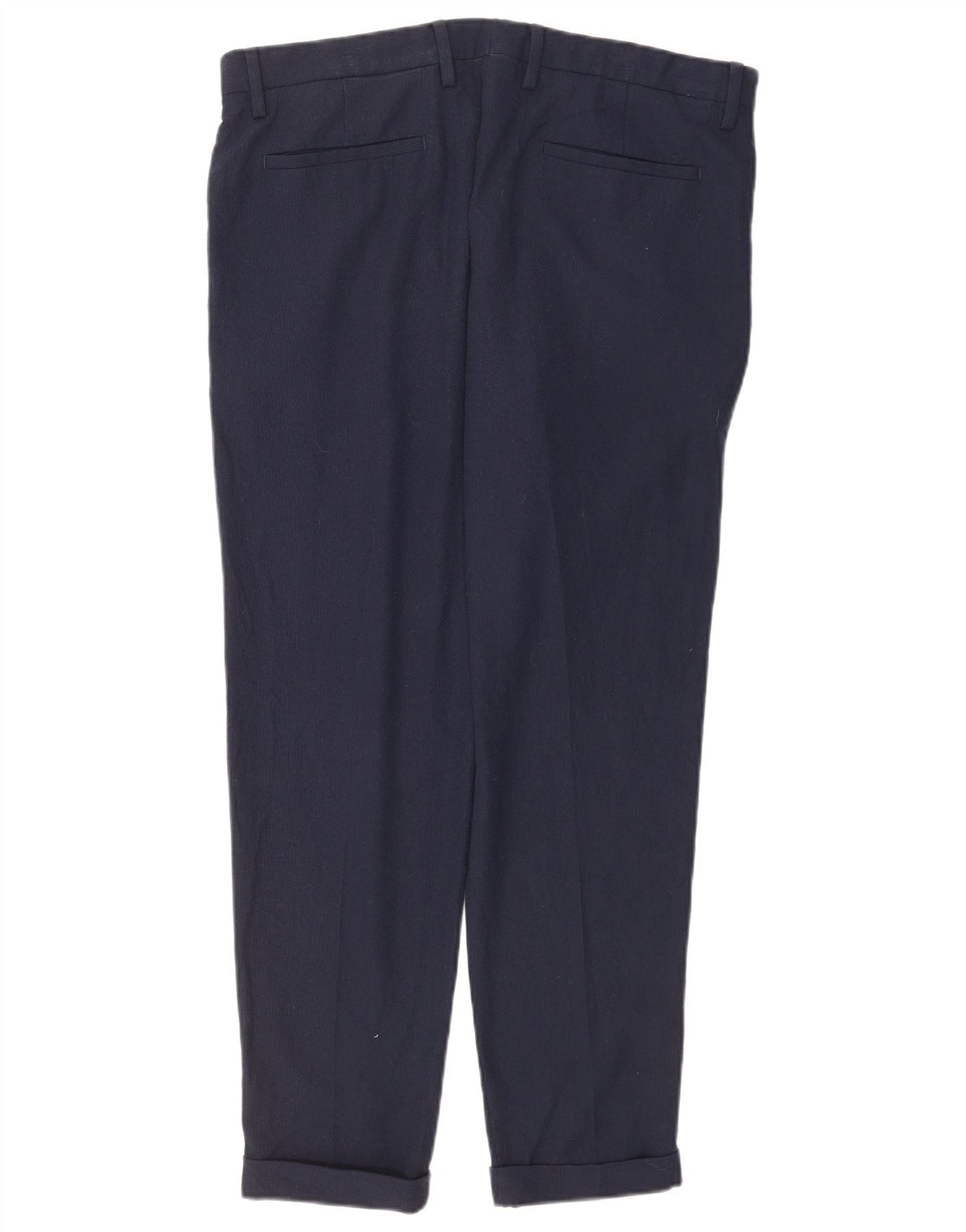 Pantaloni de costum slim pentru bărbați Zara EU 44 Mari L34 L30 Poliester bleumarin