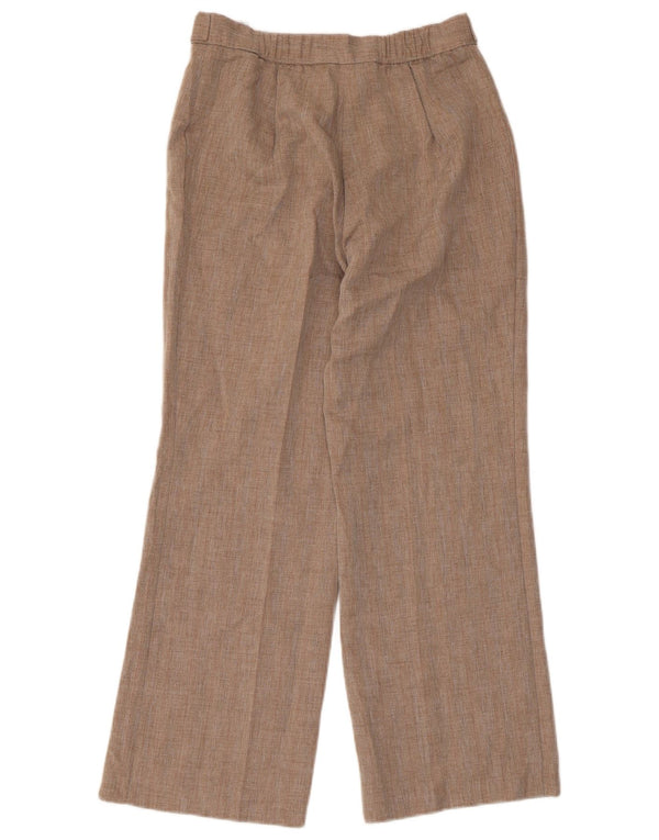Pantaloni casual drepti pentru femei Marks & Spencer UK 10 Small W28 L27 Bej