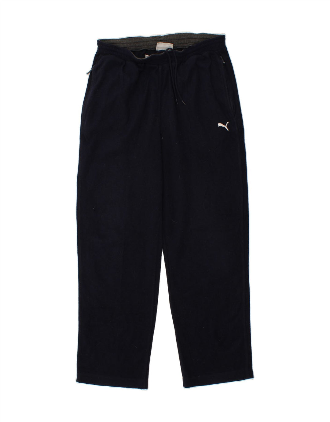PUMA Mens Tracksuit Trousers Medium Navy Blue Polyester Vintage Puma and Second-Hand Puma from Messina Hembry 