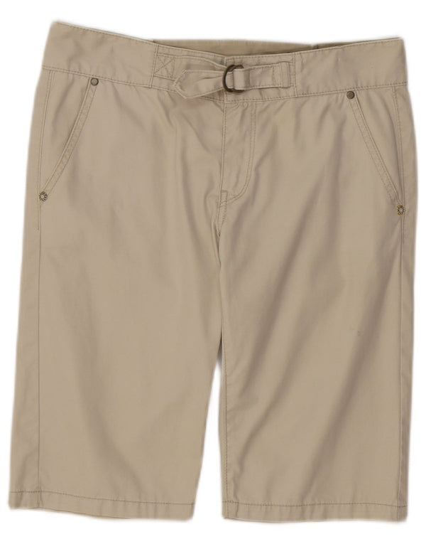 Pantaloni scurti chino pentru femei Replay W28 bumbac mediu bej