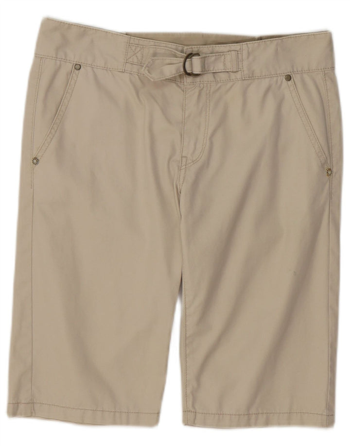 Pantaloni scurti chino pentru femei Replay W28 bumbac mediu bej
