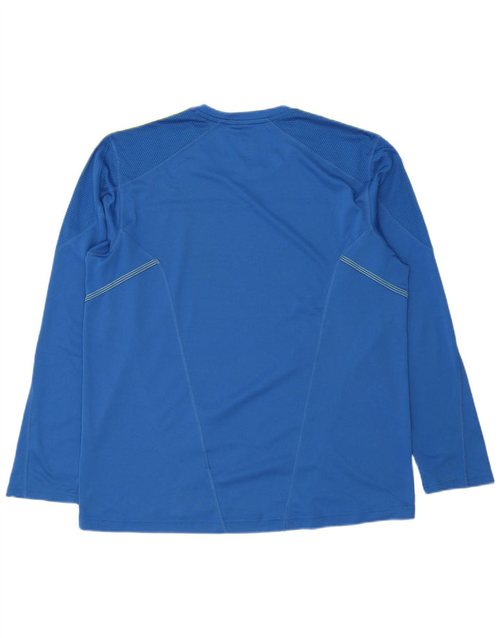 Adidas pentru bărbați top cu mânecă lungă XL albastru poliester
