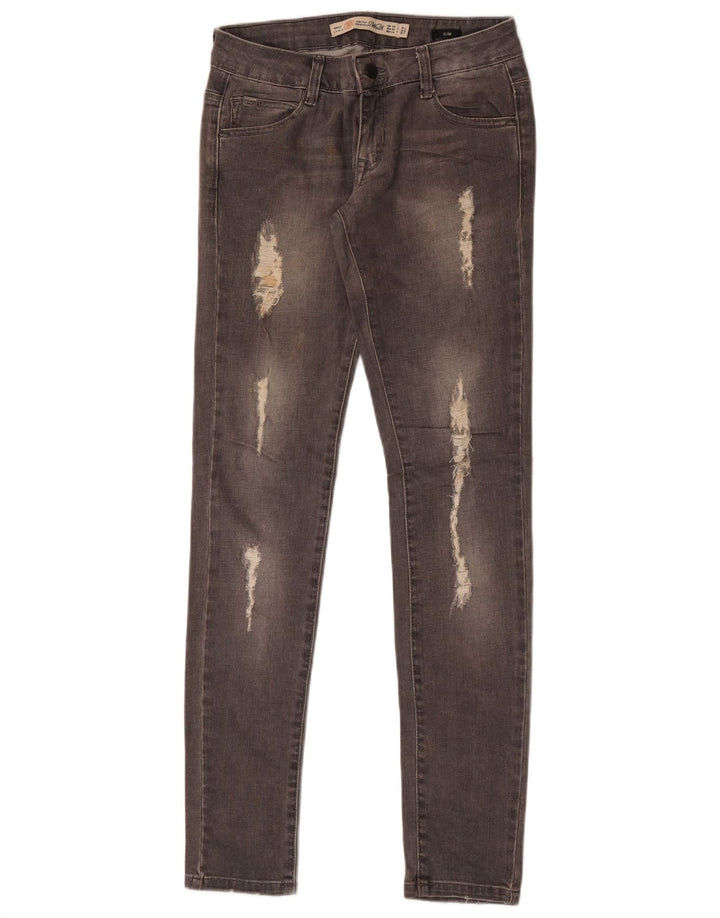 Blugi slim pentru damă Zara EU 34 2XS L24 L32 Gri