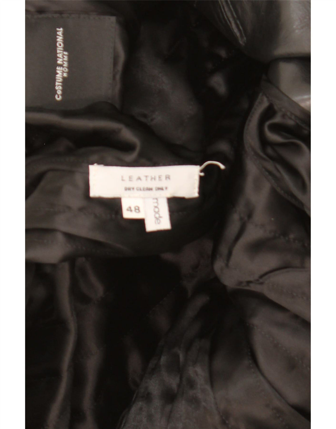 Costume National Jachetă pentru bărbați dublu piept IT 48 Medium Negru