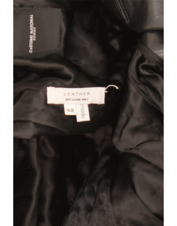 Costume National Jachetă pentru bărbați dublu piept IT 48 Medium Negru
