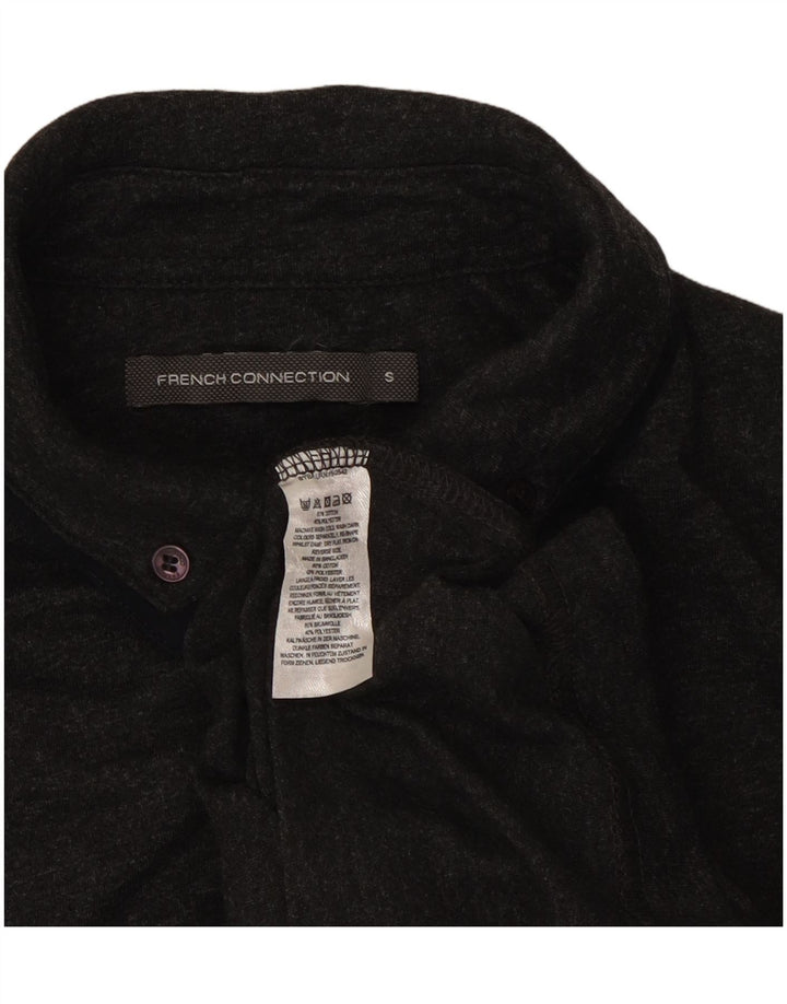 Tricou polo pentru bărbați French Connection, bumbac cu pete gri mic