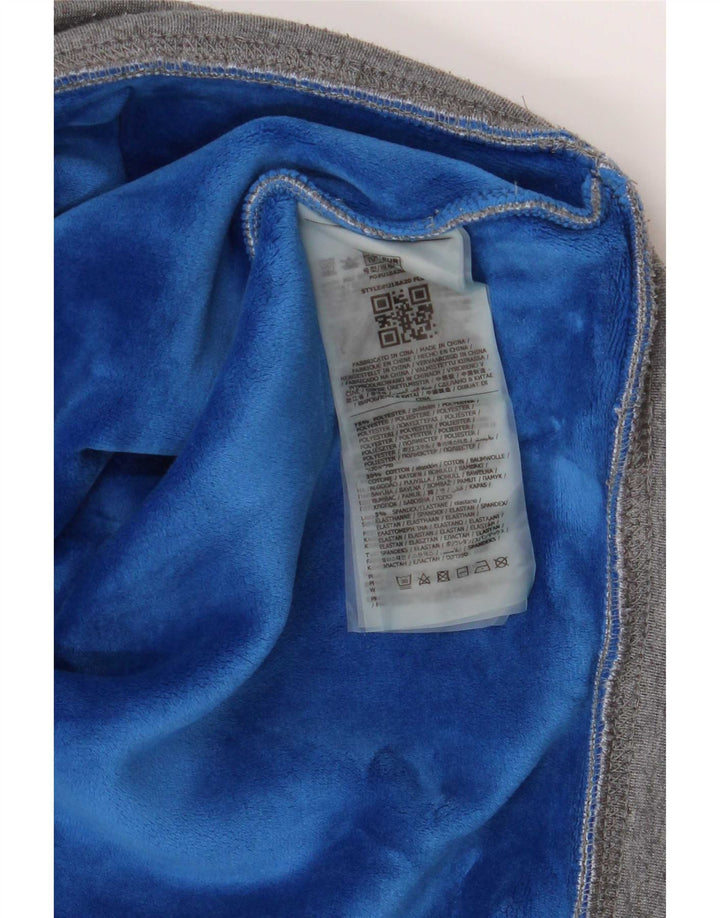 Pulover Guess pentru bărbați, gri mediu, poliester color bloc