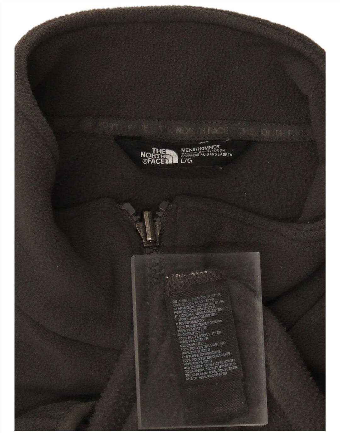 Jachetă polară pentru bărbați THE NORTH FACE UK 40, mare, gri poliester