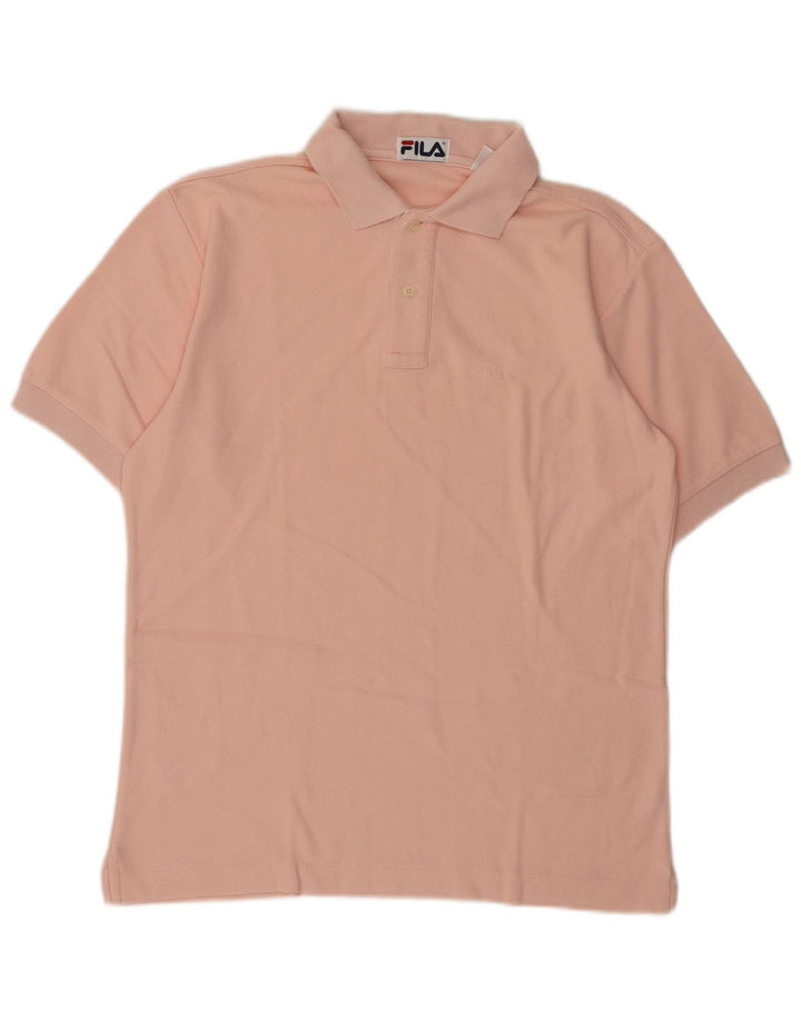 Tricou Polo Fila Bărbați IT 46 Small Pink Bumbac