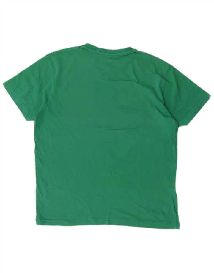 Tricou grafic pentru bărbați Billabong Top mic din bumbac verde