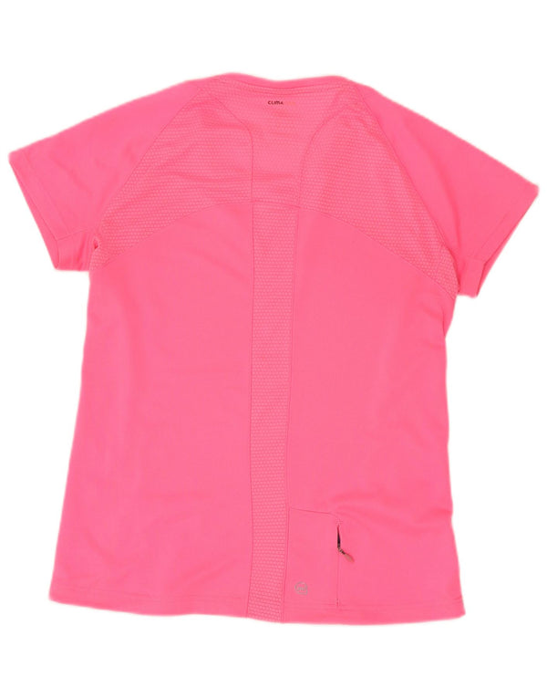 Tricou Adidas Climacool pentru femei Top UK 12 Medium Pink Poliester
