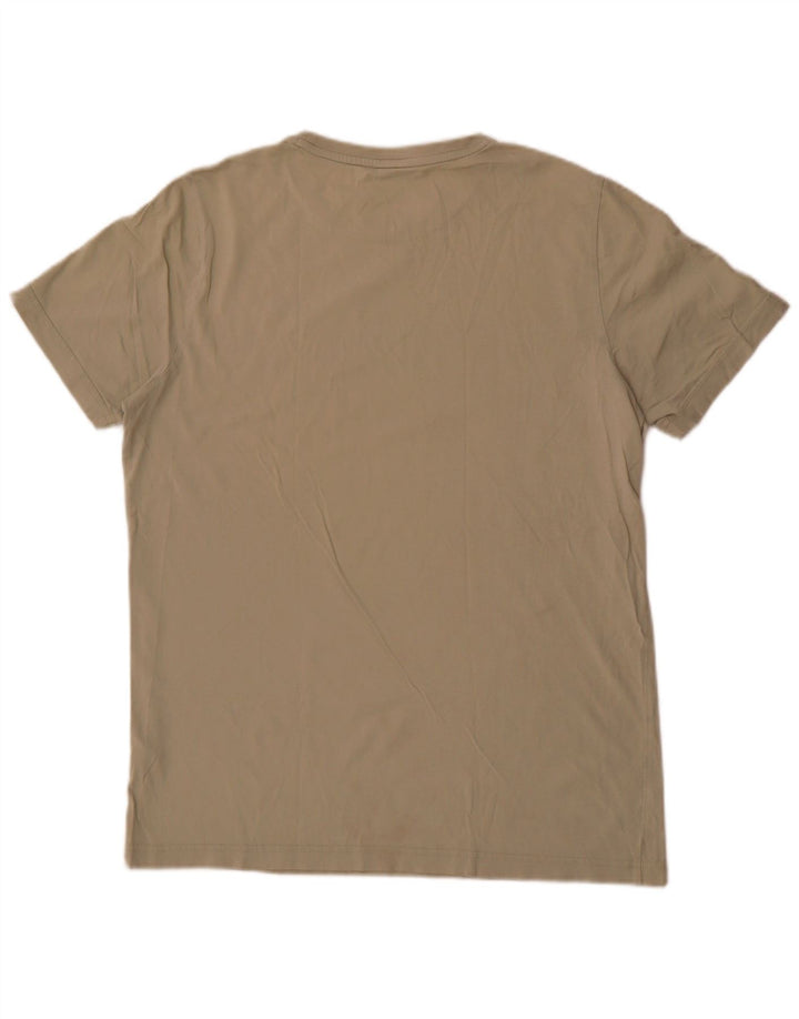 Tricou grafic Puma pentru bărbați Top, bumbac, gri mediu