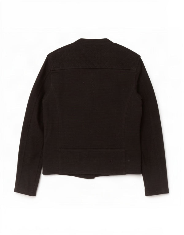 Jachetă pentru femei Marks & Spencer UK 8, bumbac negru mic