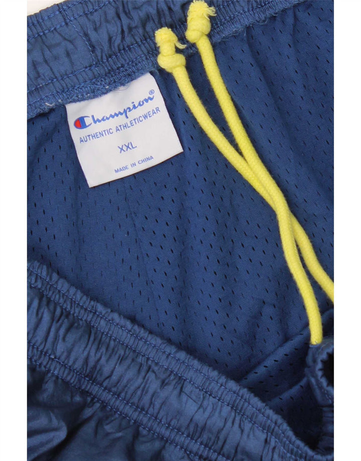 Pantaloni scurți de înot Champion pentru bărbați, 2XL, nailon bleumarin