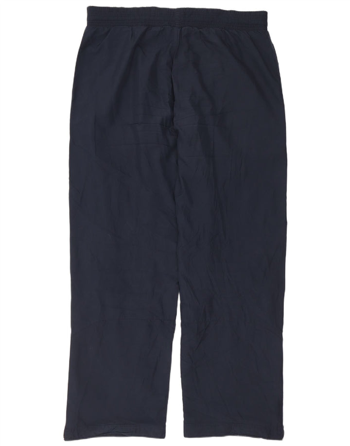 Pantaloni de trening pentru bărbați Reebok, poliester mediu albastru bleumarin