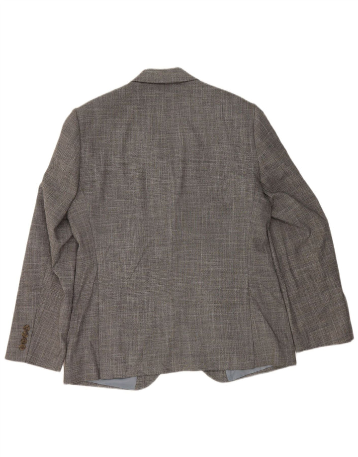 Jachetă pentru bărbați Marks & Spencer Tailored Fit Blazer UK 40 Medium Gri Check