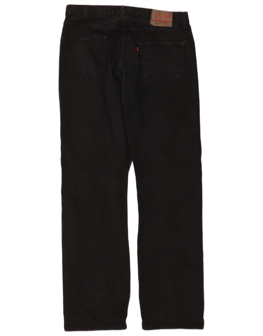 Blugi drepti pentru bărbați Levi's 501 W36 L34 bumbac negru