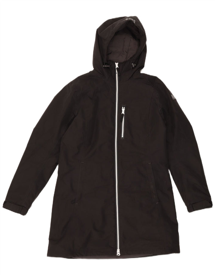 Helly Hansen haină de vânt cu glugă pentru femei UK 14 Poliester mediu negru