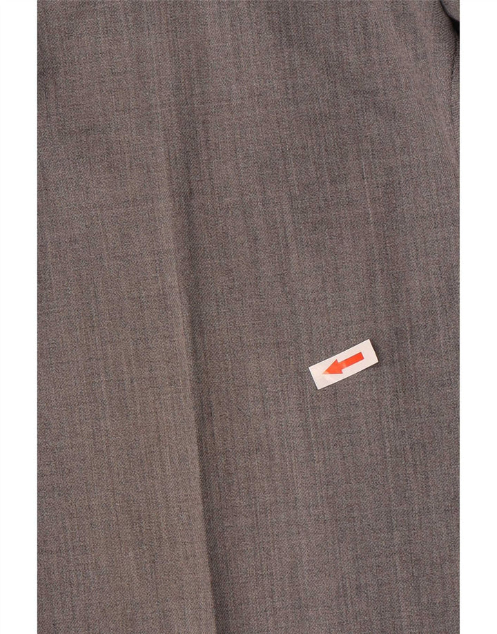 Marks & Spencer Pantaloni drepți pentru bărbați L40 L29 Lână gri