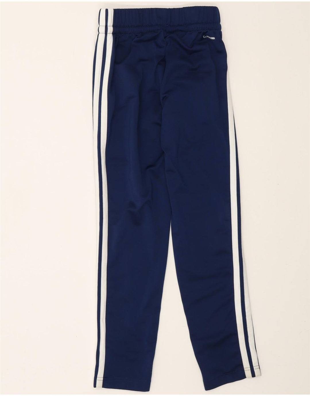 Pantaloni de trening Climacool ADIDAS pentru baieti 9-10 ani poliester bleumarin