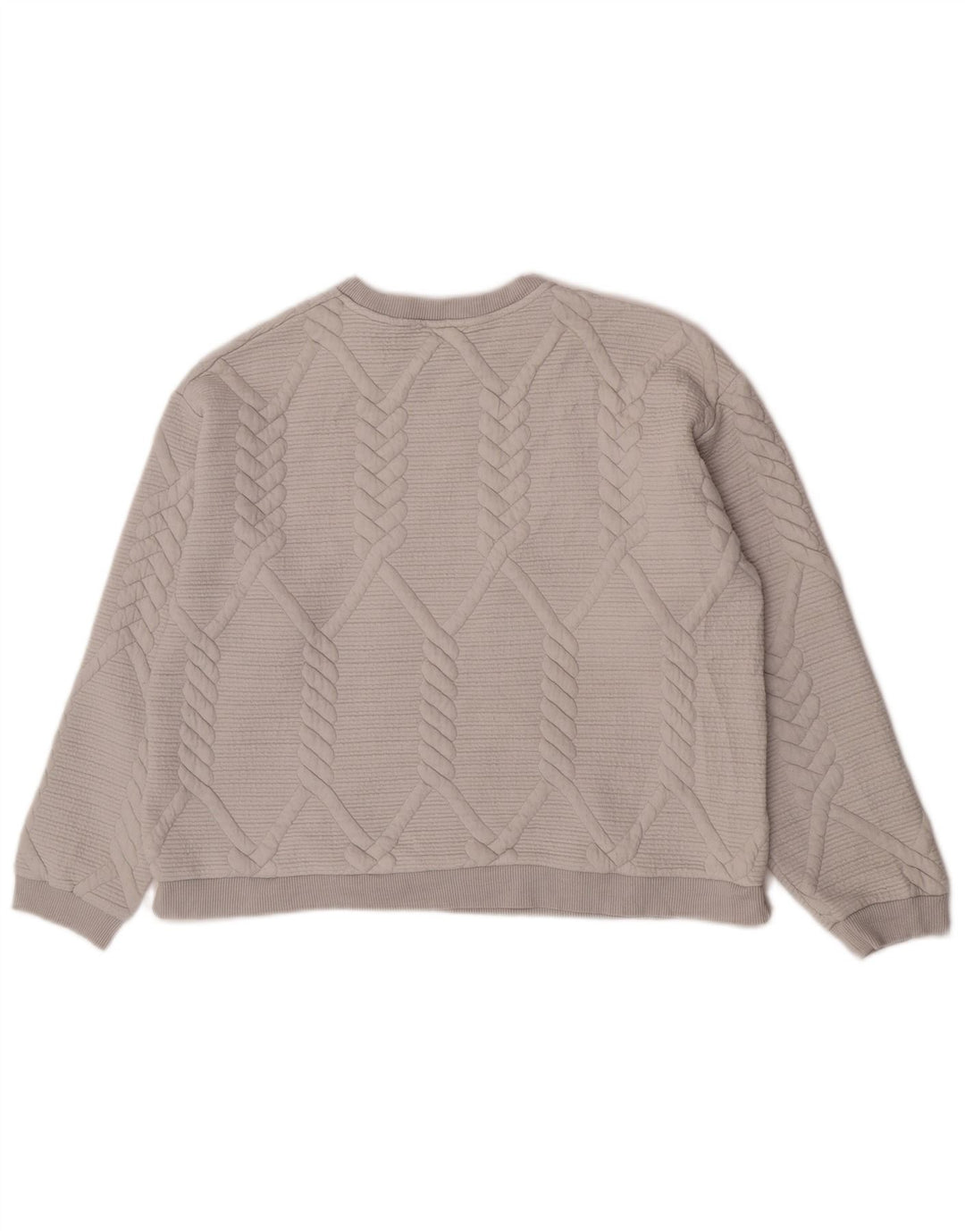 Pulover pentru femei Zara UK 16, mare, gri, poliester