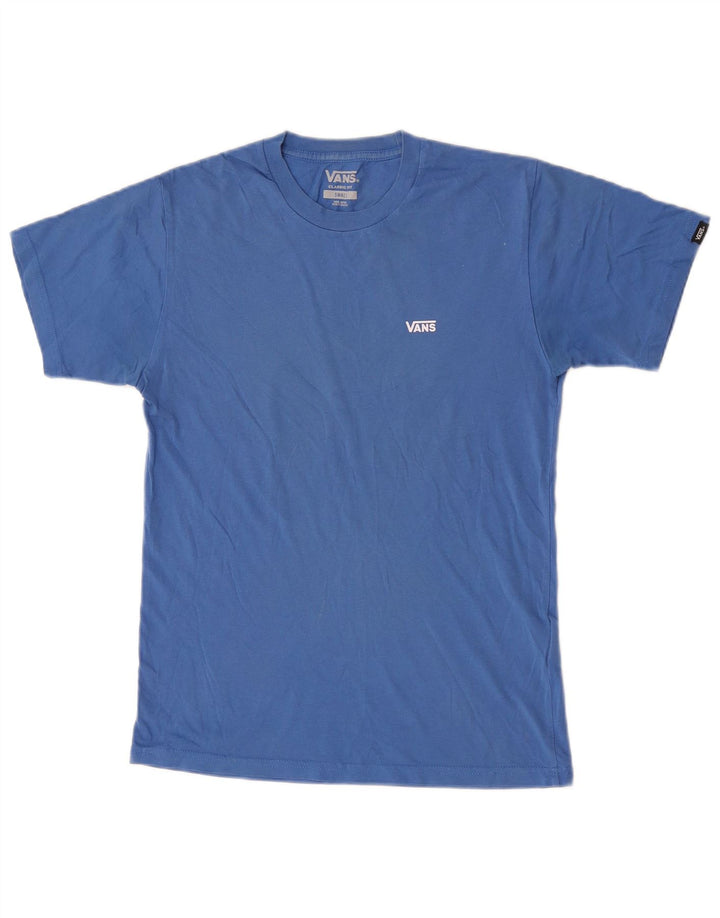 Tricou pentru bărbați Vans Classic Fit Top mic, albastru, bumbac