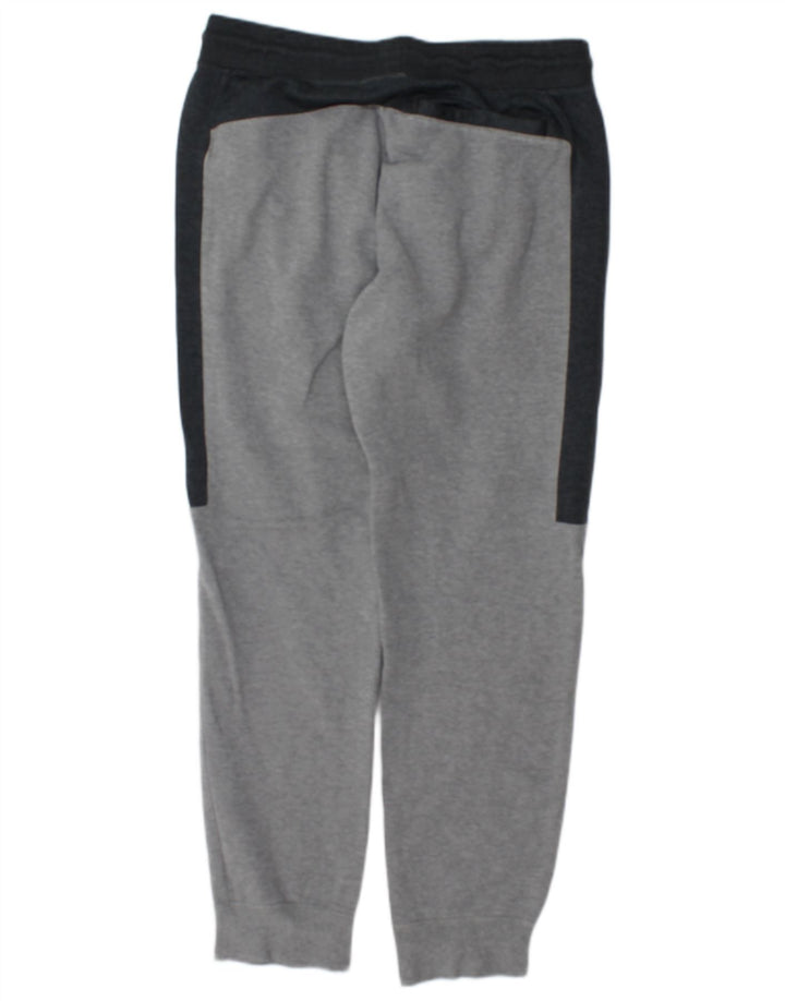 Pantaloni de trening pentru bărbați Nike Pantaloni de jogging, gri mediu, bumbac color bloc